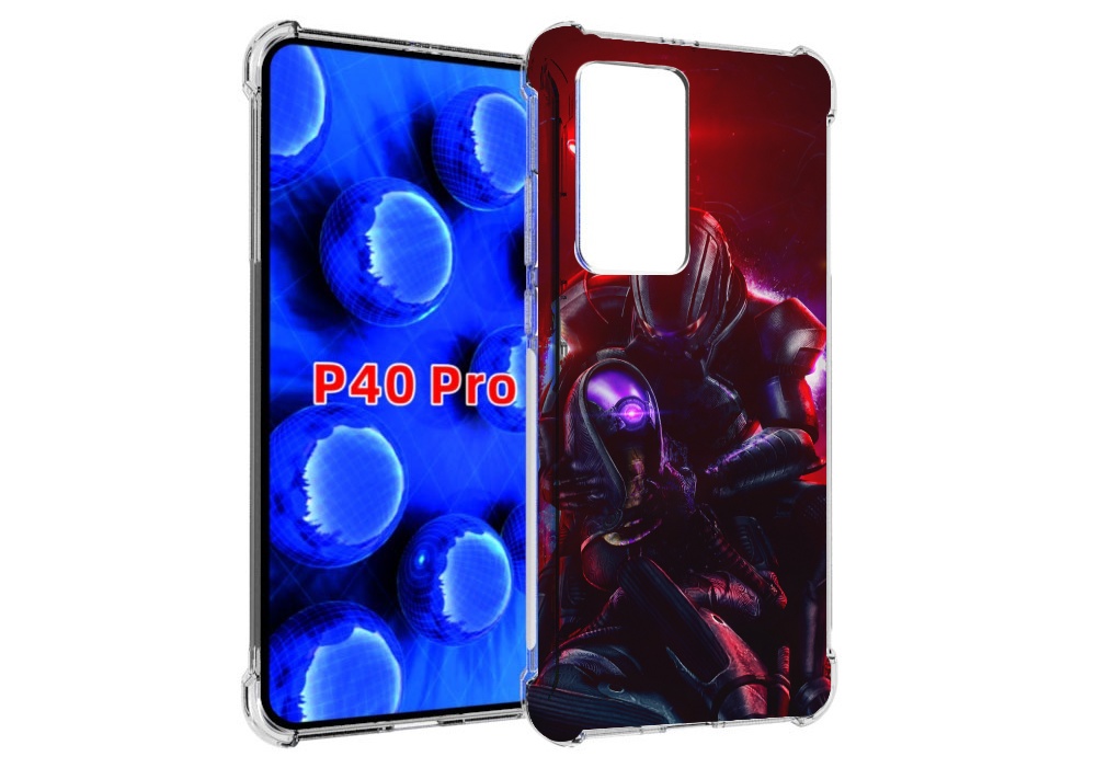 

Чехол MyPads Mass Effect для Huawei P40 Pro противоударный, Прозрачный, Tocco