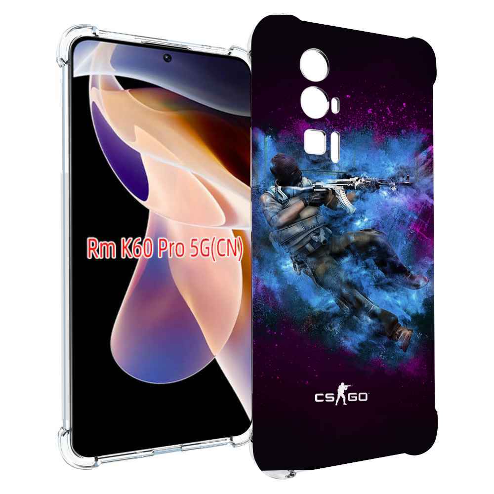 

Чехол MyPads CS-go-террорист для Xiaomi Redmi K60 Pro, Прозрачный, Tocco