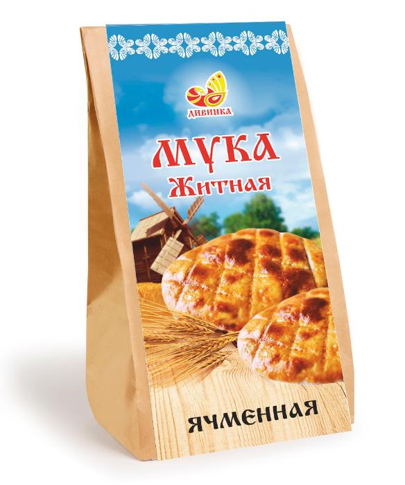 

Мука Дивинка житная цельнозерновая Высший сорт 500 г