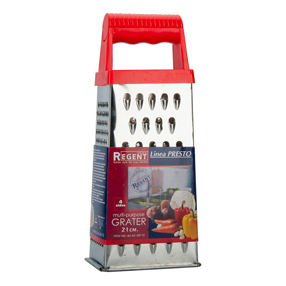 

Терка Regent Inox Presto 93-AC-GR-72 универсальная 21 см