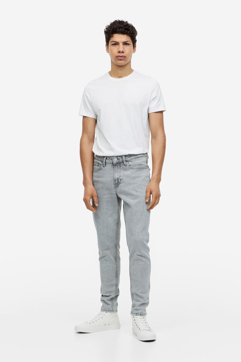 

Джинсы мужские H&M 0931747020 серые 42/32 (доставка из-за рубежа), Серый, 0931747020