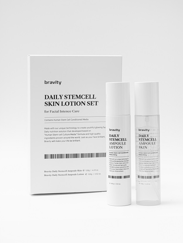 Набор Matrigen Bravity Daily StemCell Skin Lotion Set Лосьон и сыворотка для лица