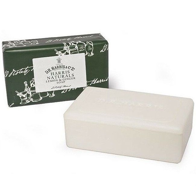 фото Мыло для душа d r harris naturals lemon & ginger soap имбирь и лимон 200 г d.r. harris