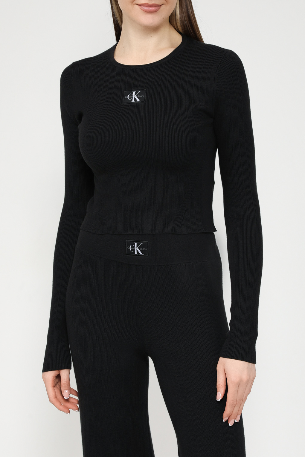 

Джемпер женский Calvin Klein Jeans J20J223233 черный M, J20J223233