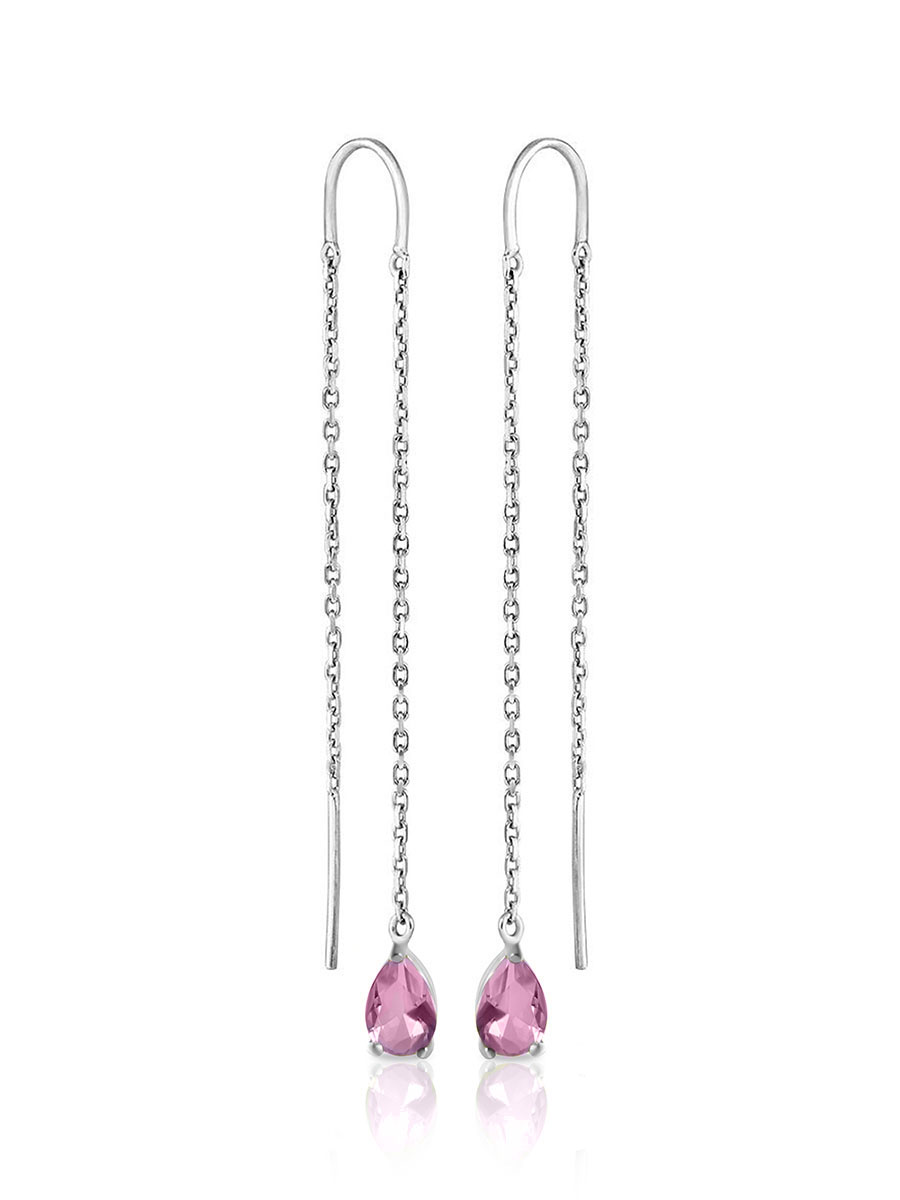 

Серьги из серебра с фианитом SKAZKA Natali Romanovoi 52473, 52473