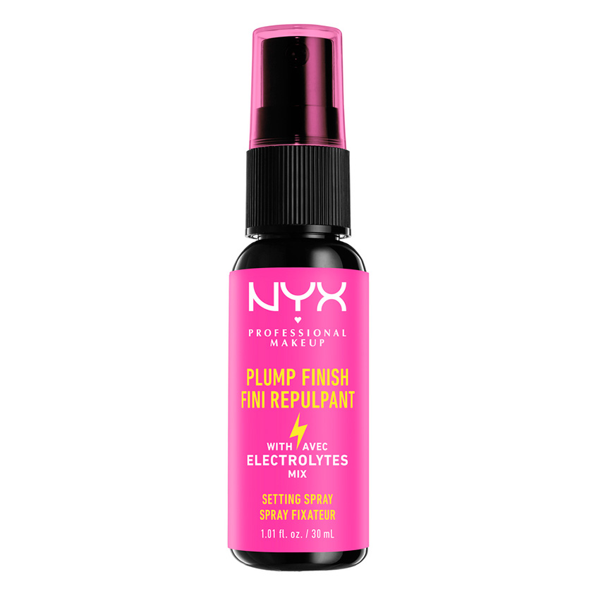 Спрей-фиксатор макияжа NYX PROFESSIONAL MAKEUP PLUMPING SET SPRAY мини увлажняющий 8 мл