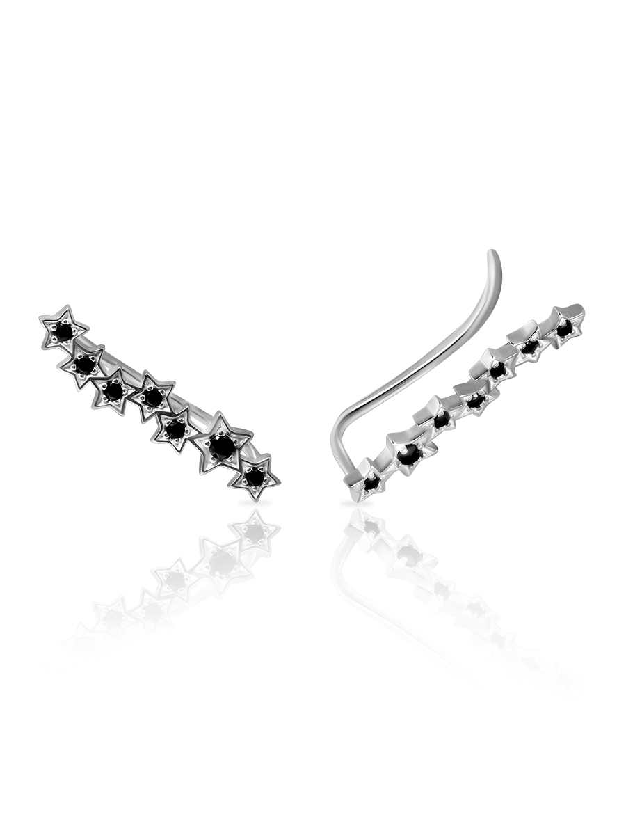 

Серьги из серебра с фианитом SKAZKA Natali Romanovoi 52746, 52746