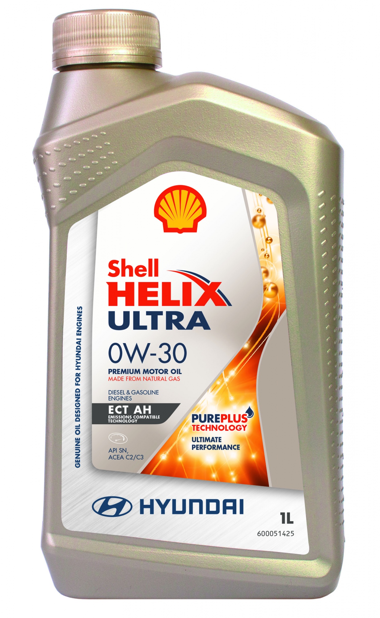 Shell Helix Ultra Ect Ah 0W30 C2/C3 / Моторное масло Синт. 1Л