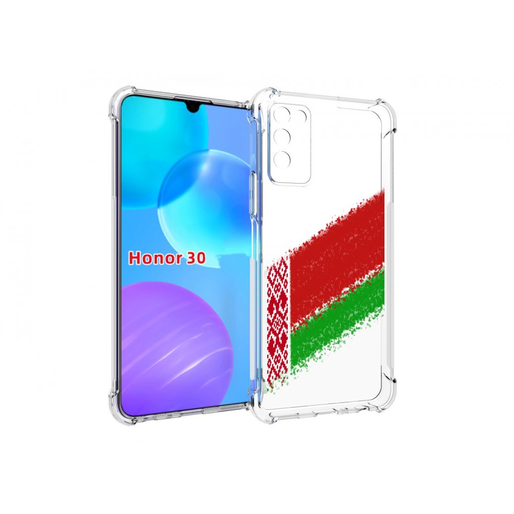 

Чехол MyPads флаг Белорусии мужской для Huawei Honor 30 Lite, Tocco
