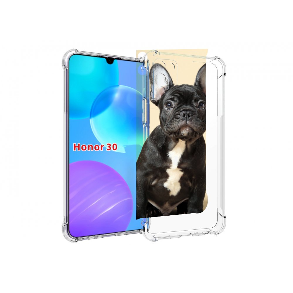 

Чехол MyPads французский бульдог для Huawei Honor 30 Lite, Tocco