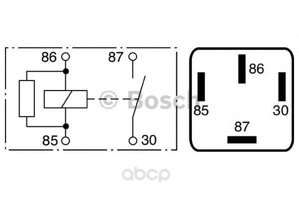 

Мини-Реле 12V Bosch 0986332030