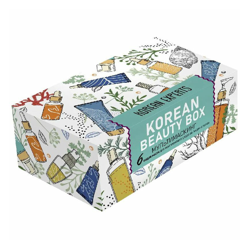 

Маски для лица L.Sanic Korean Beauty Box Мультимаскинг заряд витаминов 7 шт.