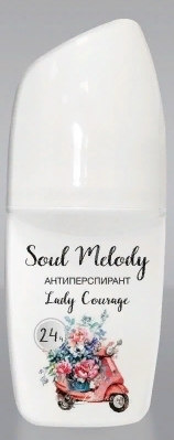 Антиперспирант Liv-delano Soul Melody Lady Courage 50 г