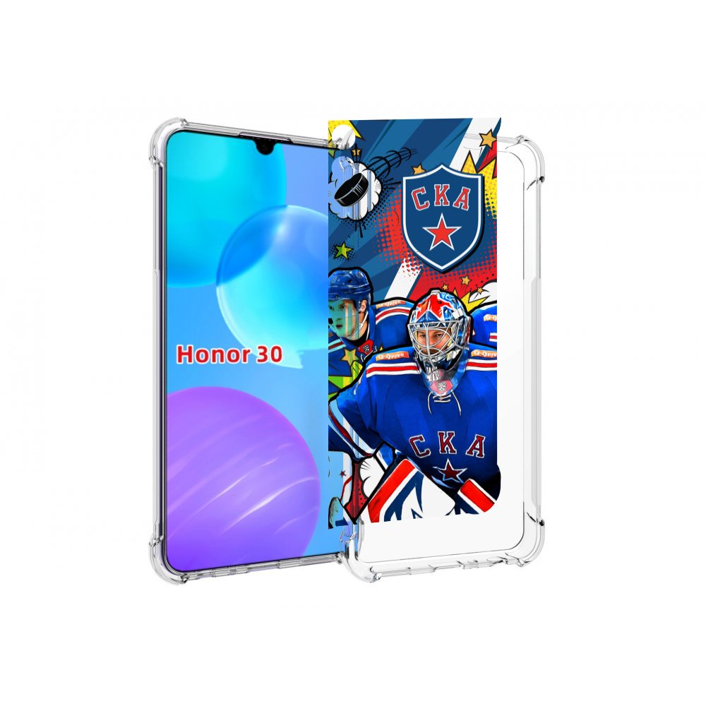 

Чехол MyPads хк ска спб мужской для Huawei Honor 30 Lite, Tocco