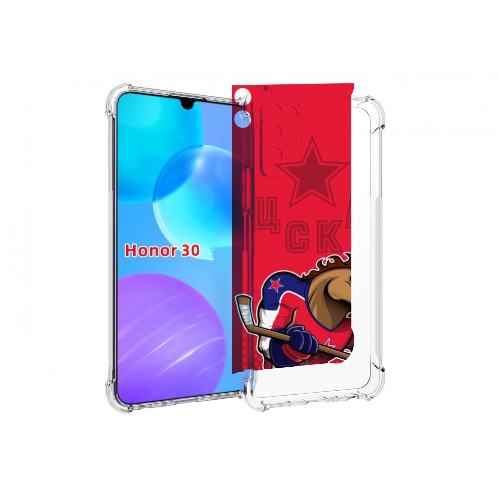 

Чехол MyPads хк цска мужской для Huawei Honor 30 Lite, Tocco