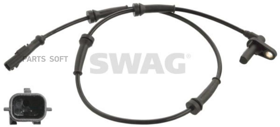 

Датчик частоты вращения колеса задн 750 мм dacia: duster 10- Swag 28106852