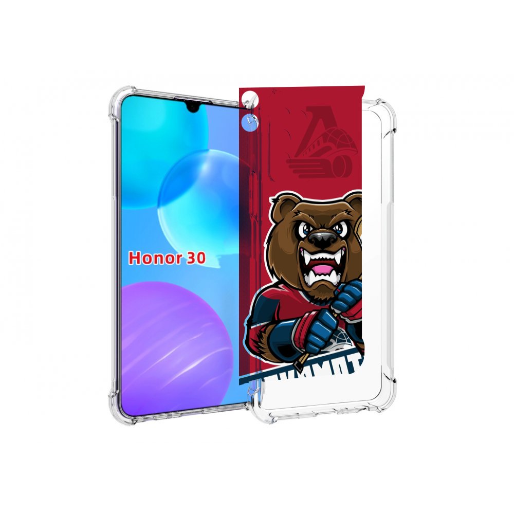 

Чехол MyPads хоккей локомотив ярославь мужской для Huawei Honor 30 Lite, Tocco