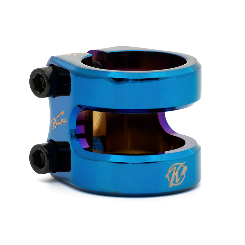 Двойной хомут для трюкового самоката HIC / IHC Комета Синий