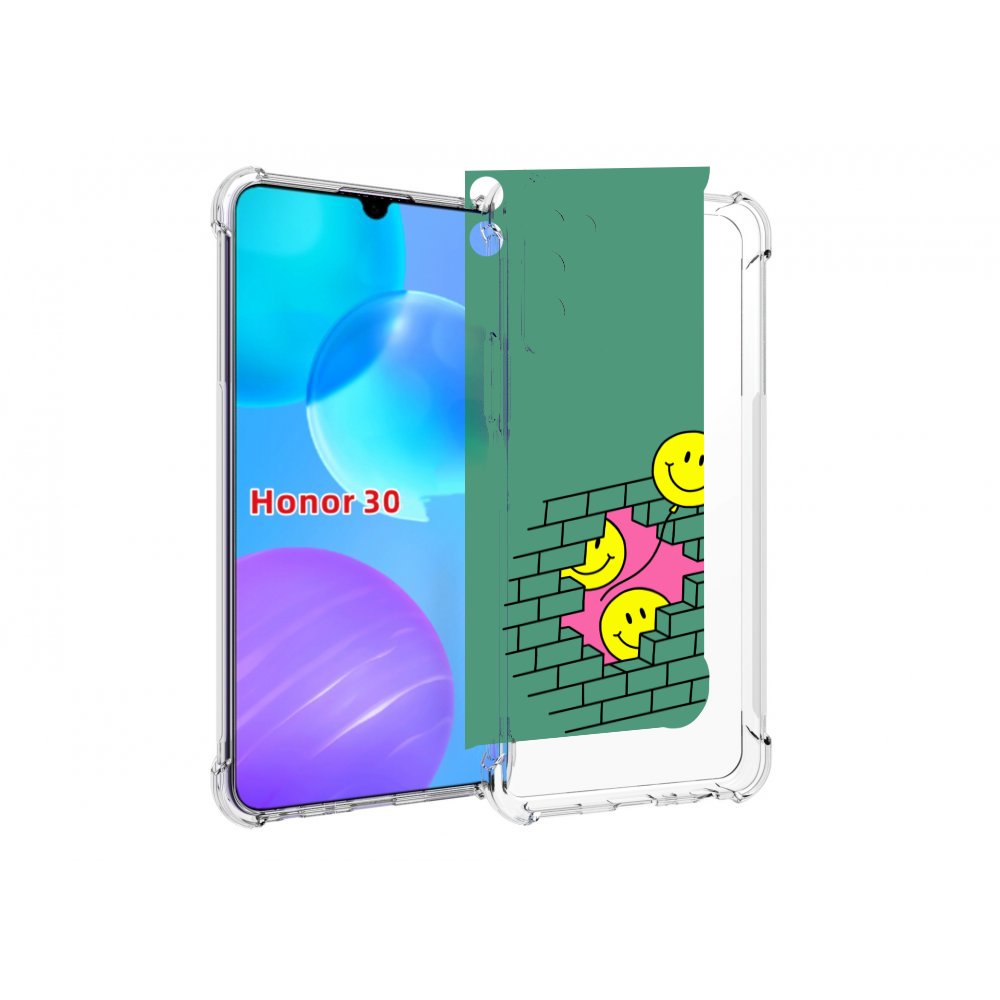 

Чехол MyPads шарики в стене для Huawei Honor 30 Lite, Tocco