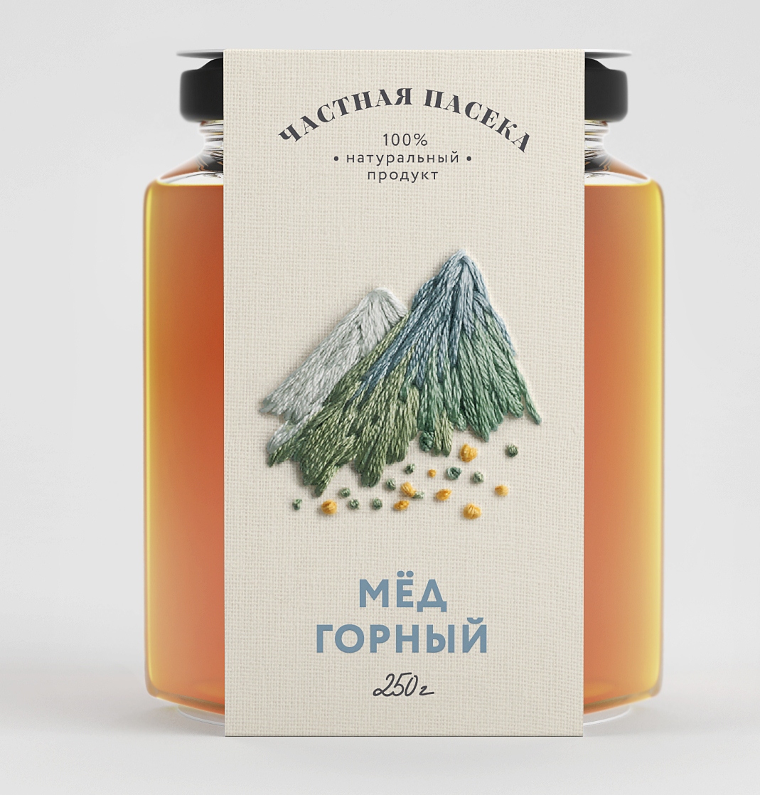 

Мед Частная пасека горный 250 г