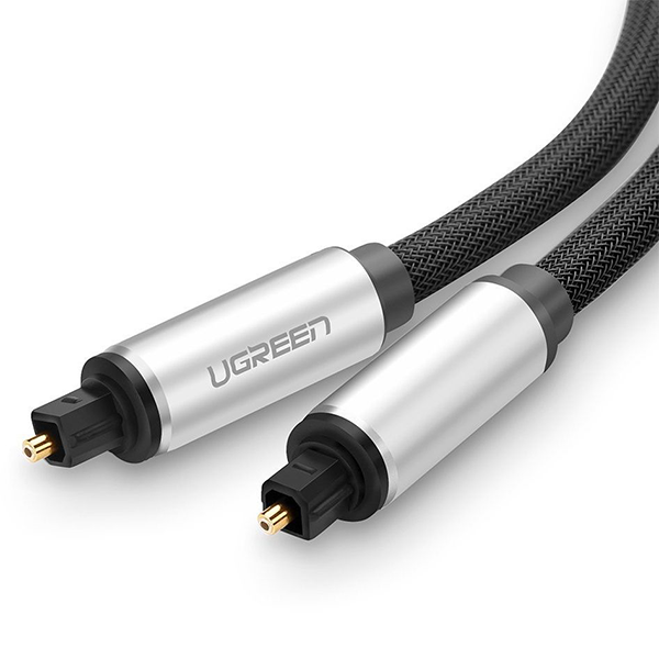 

Кабель uGreen AV108 Toslink Optical Male To Male Audio Cable серебристый, черный, 3м, Серебристо-черный, AV108 Toslink Optical Male To Male Audio Cable