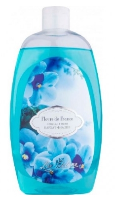 Пена для ванн Liv-delano Fleurs De France Бархат фиалки fleurs de bulgarie