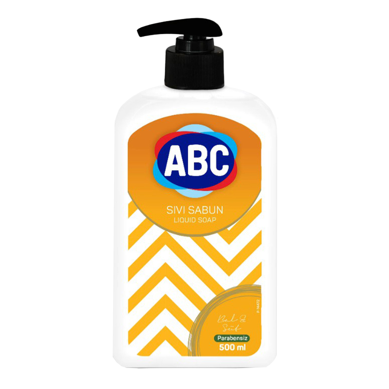 Жидкое мыло ABC Мед и молоко 500 мл