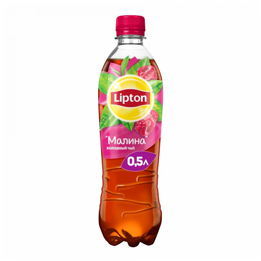 фото Напиток lipton малина чай 0,5л