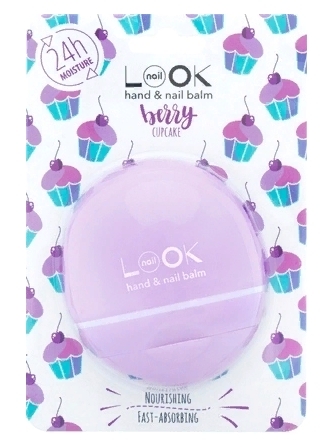 Крем-десерт nailLOOK Hand & nail balm Berry Capcake