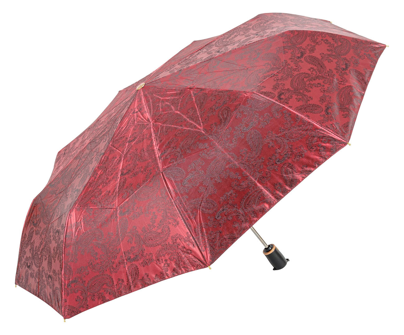 Зонт складной женский автоматический Sponsa 3018-SCJ бордовый