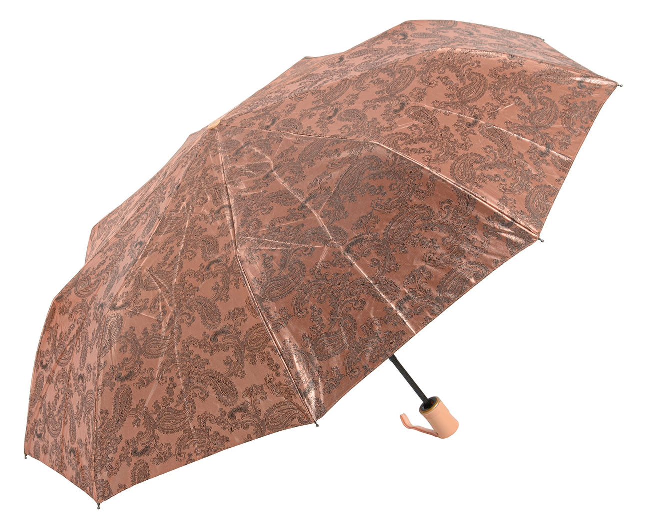 Зонт складной женский полуавтоматический Sponsa 3220-SAP темно-розовый