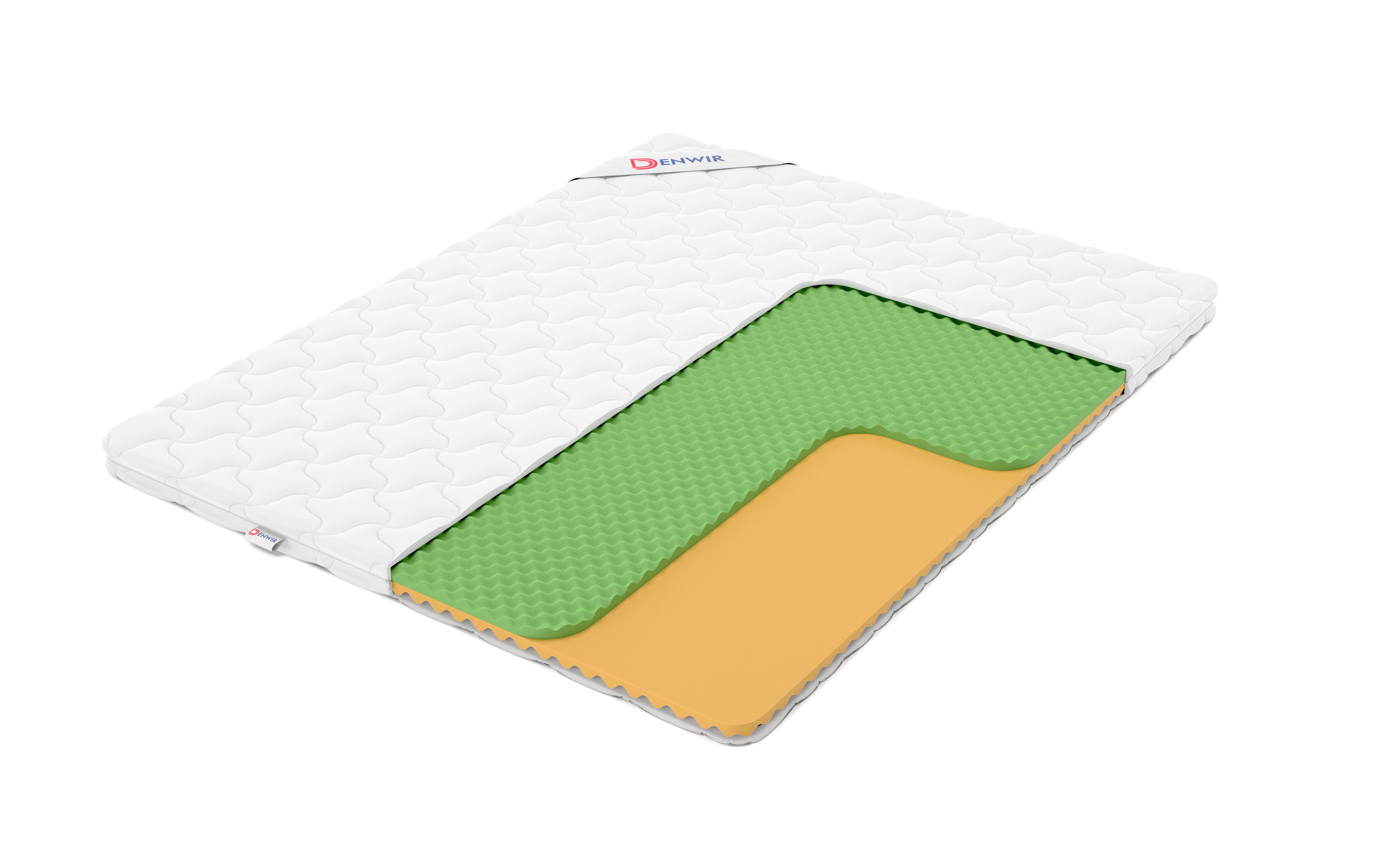 

Матрас-топпер Denwir COMFORT MEMO RELAX FOAM 6 110х190, 6 см, Белый, COMFORT MEMO RELAX FOAM 6