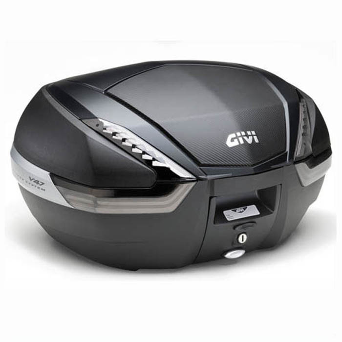 Кофр для мотоцикла MONOKEY GIVI V47NNT 47 л Black-Silver