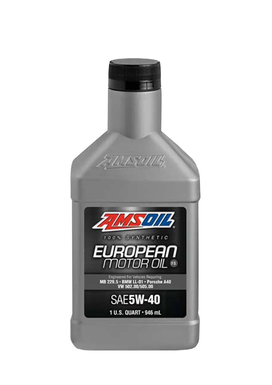 фото Моторное масло amsoil european car formula full-saps synthetic motor oil 0w40 0,946 л