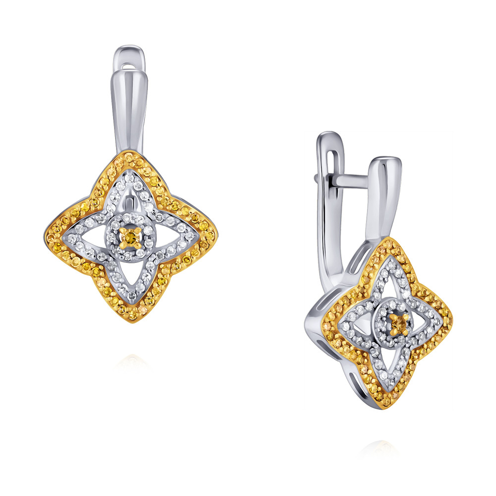 

Серьги из белого золота ADAMAS 24041189/01-А51Д-426, бриллиант, 24041189/01-А51Д-426