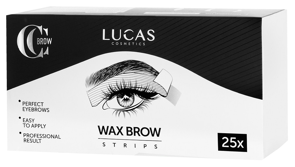 фото Воск для депиляции lucas' cosmetics cc brow 25 шт