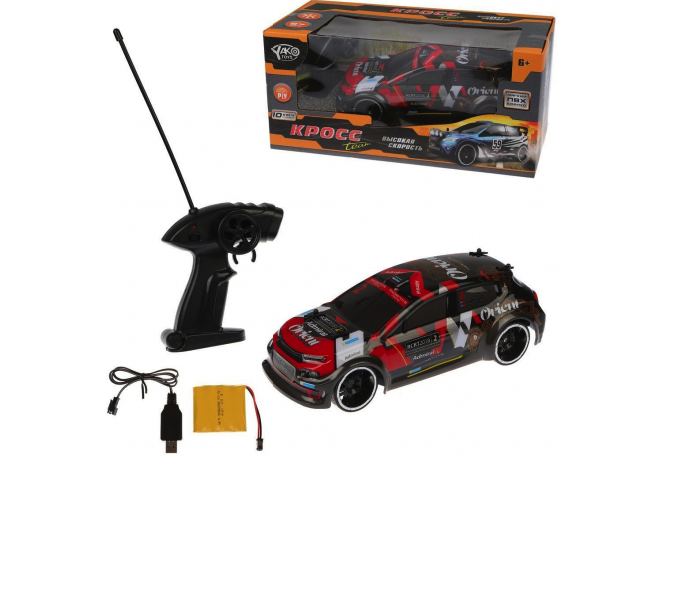 

Радиоуправляемая машинка Наша Игрушка 4 канала, M0204-3C, черный