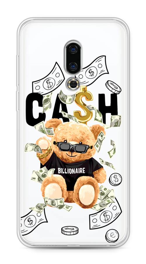 

Чехол на Meizu 16th "Big cash", Черный;серый;бежевый, 72750-6