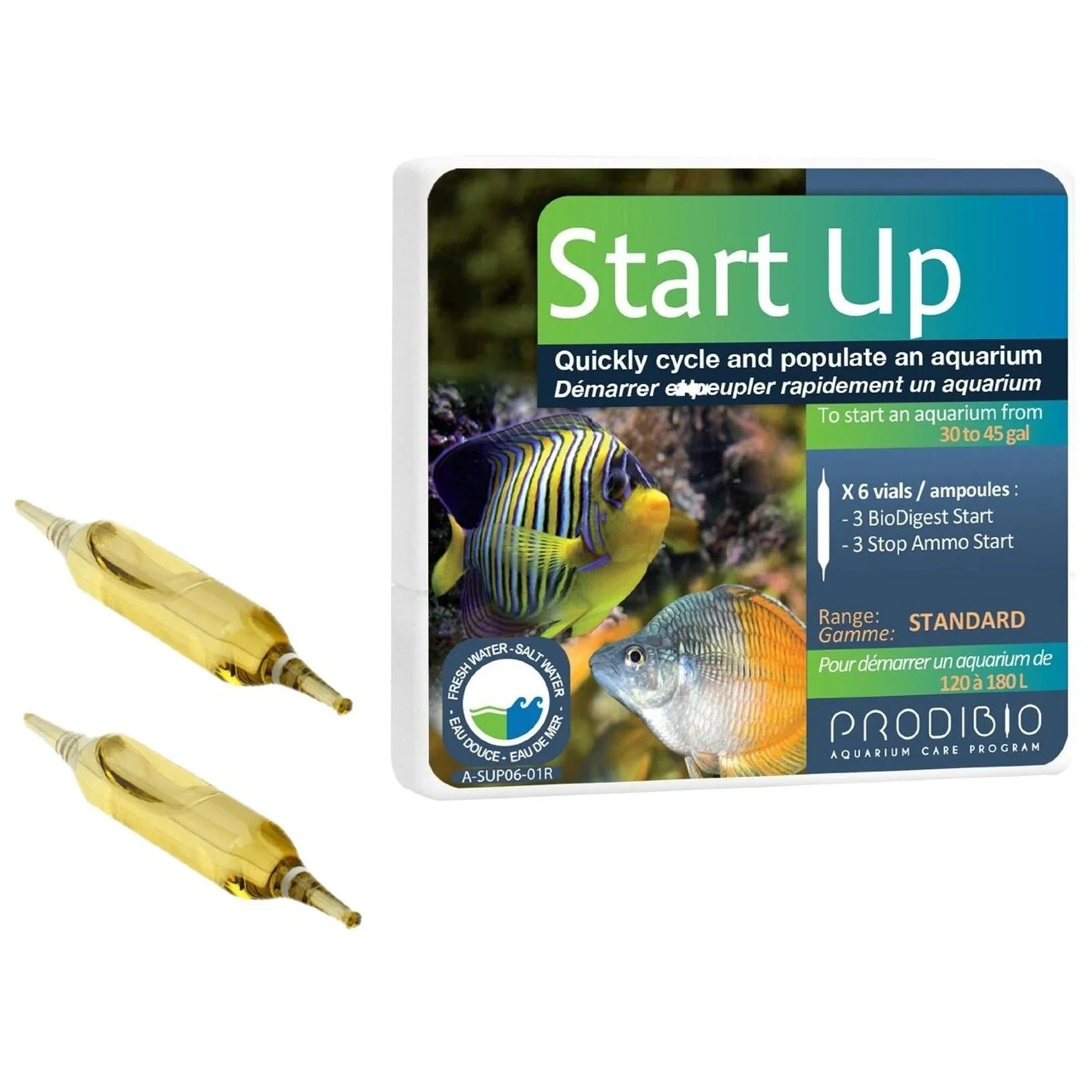 Набор препаратов для аквариума Prodibio Start Up  6шт