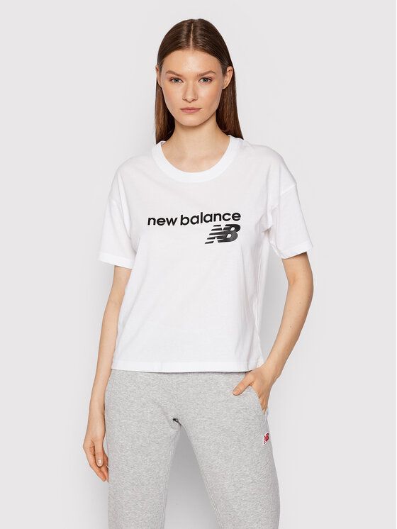 

Футболка женская New Balance 0000209288575 белая S (доставка из-за рубежа), Белый, 0000209288575