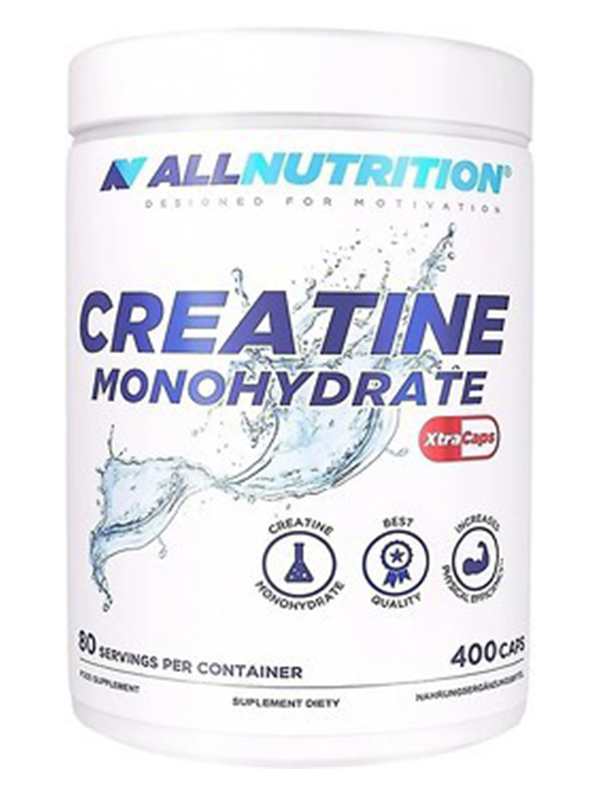 фото Креатин allnutrition creatine monohydrate, 400 капсул