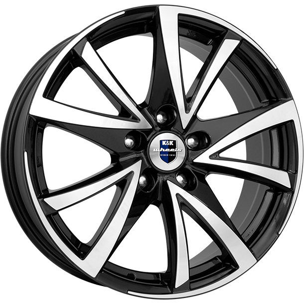 

Колесный диск литой K&K Игуана (КС566) 5,5xR14 4x108 D63,35 ET35 Алмаз черный, Черный;серебристый