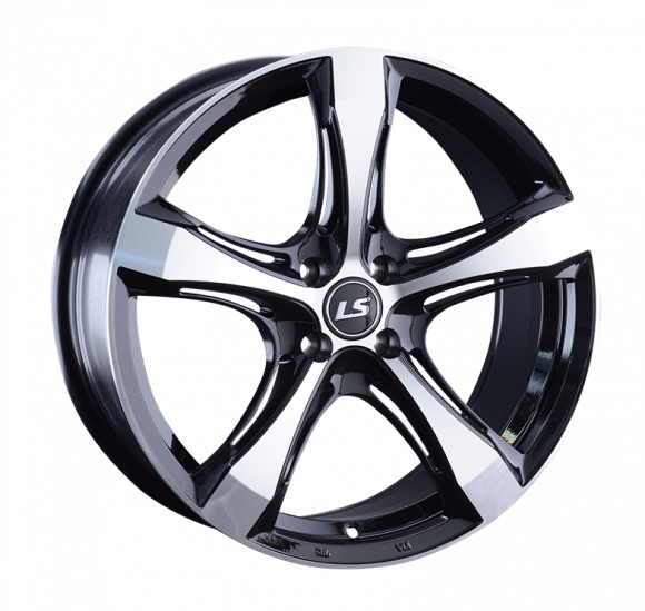 

Колесный диск литой LS LS1053 7xR16 5x114,3 D67,1 ET42 BKF, Черный;серебристый