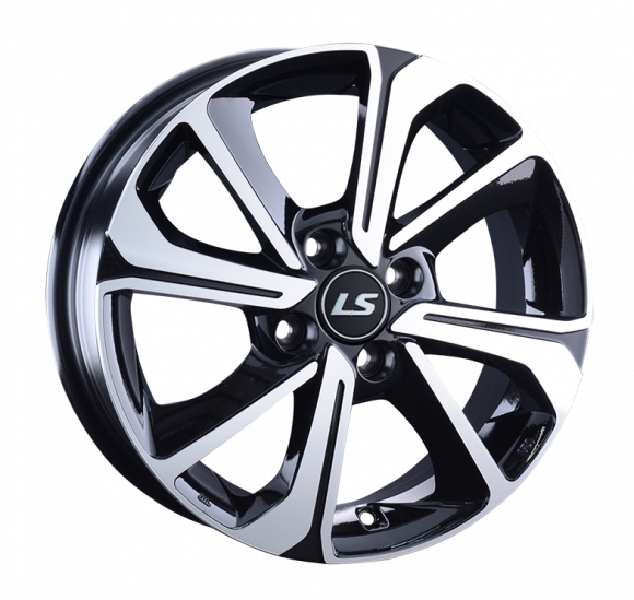 

Колесный диск литой LS LS1035 6xR15 4x100 D60,1 ET40 BKF, Черный;серебристый