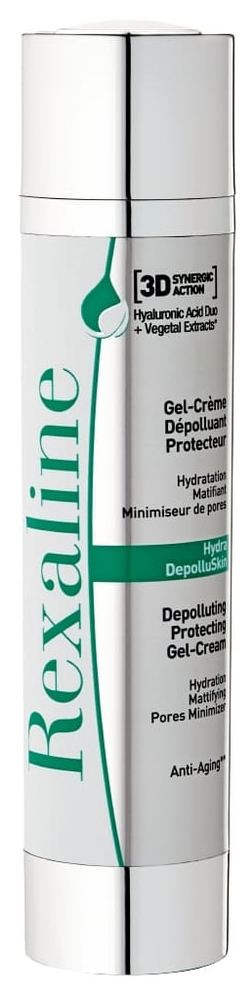 Крем для лица Rexaline Depolluting Protecting Gel-Cream 50 мл увлажняющий защитный крем с тоном hydra protecting face creame spf
