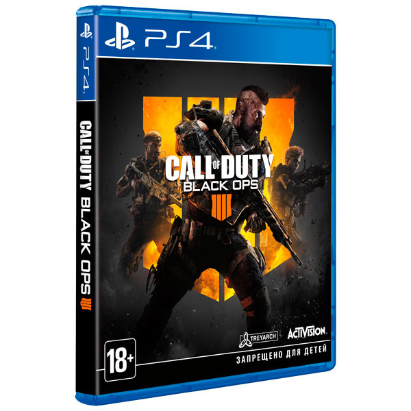 Игра Call of Duty: Black Ops 4 (Нет пленки на коробке) для PlayStation 4