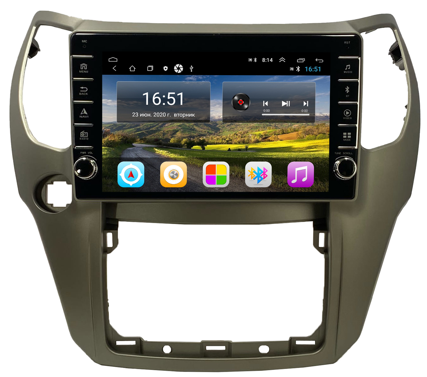 Автомагнитола ANDROID Great Wall Hover M4 Грит Вол Ховер 2012-2017 Android 12 464GB 2778700₽