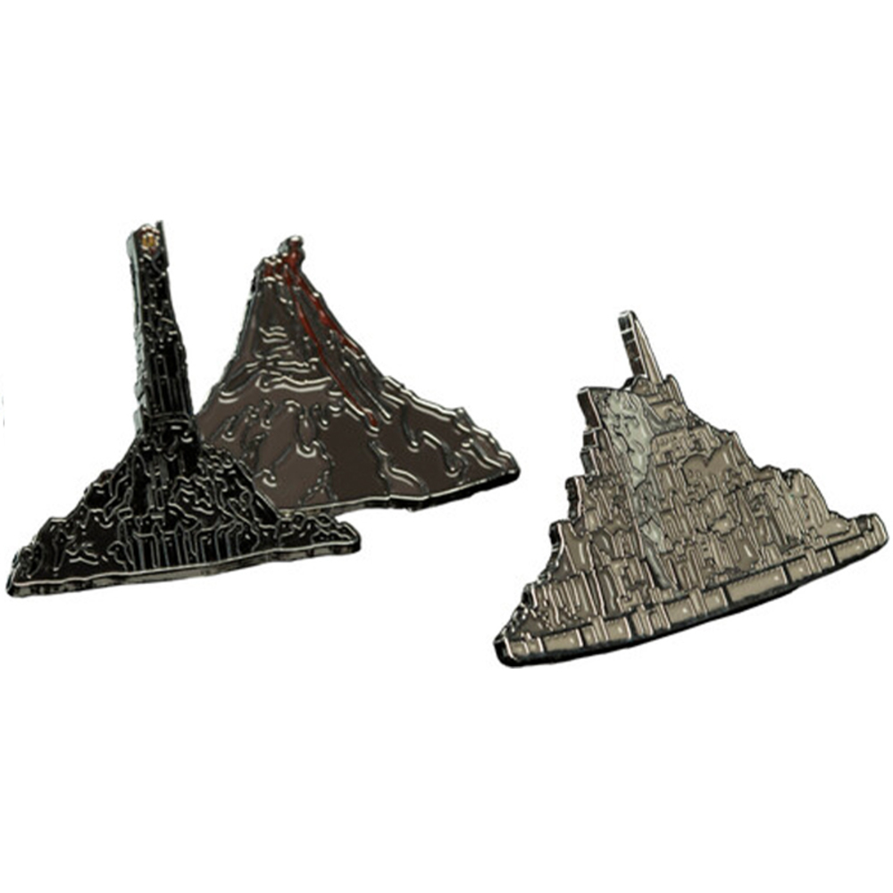 

Набор значков Lord of The Rings Minas Tirith & Mount Doom