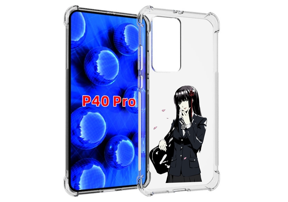 Чехол MyPads Persona 5 - Togo Hifumi для Huawei P40 Pro противоударный