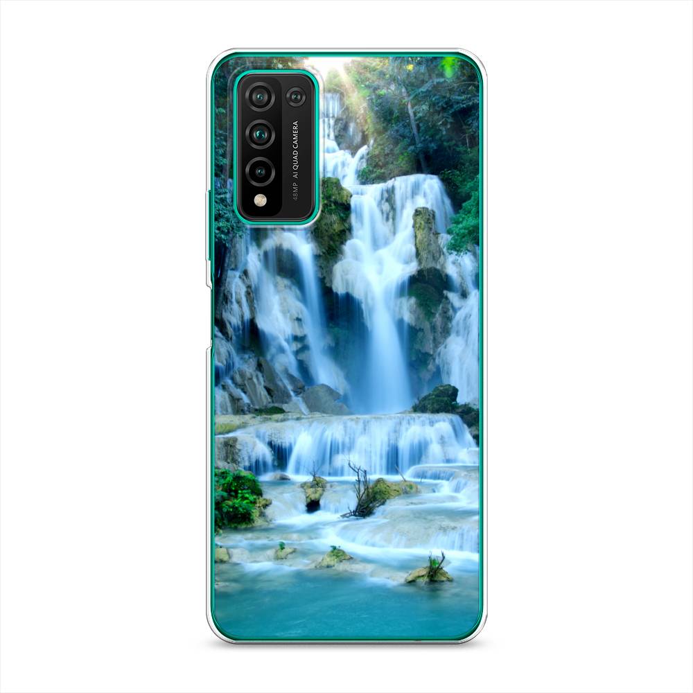 фото Чехол awog "водопад 8" для honor 10x lite